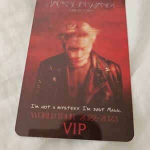 MagicMan JACKSON WANG 2022-2023 VIP World Tour Placard